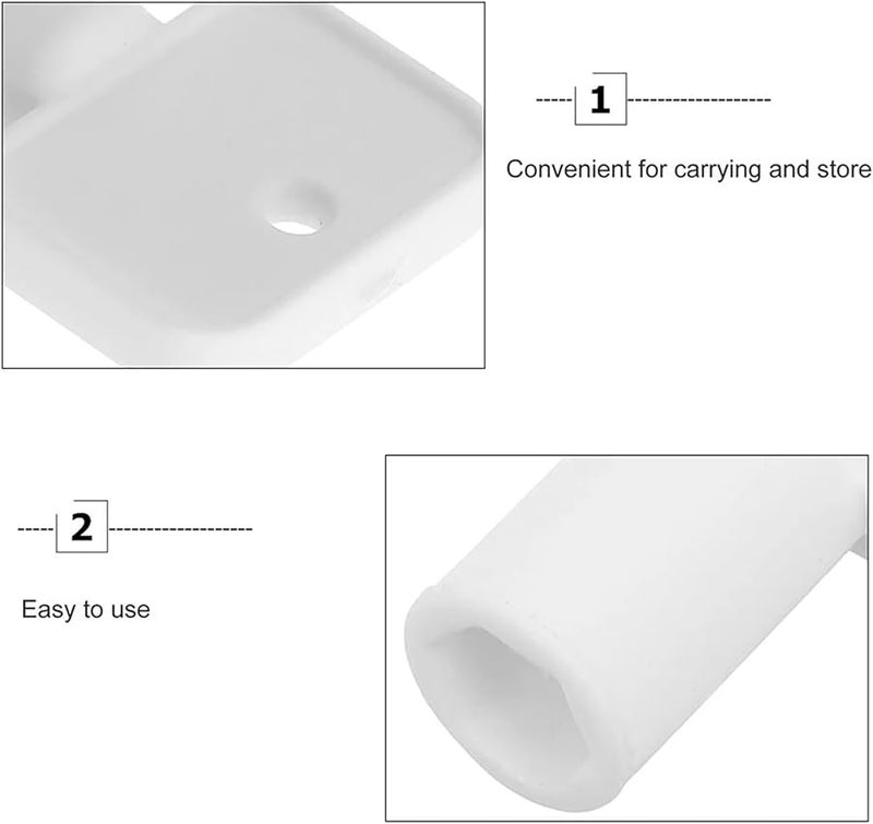 Universal Toilet Paper Dispenser Key 20pcs Commercial Bathroom Tissue Roll Holder - Image 3